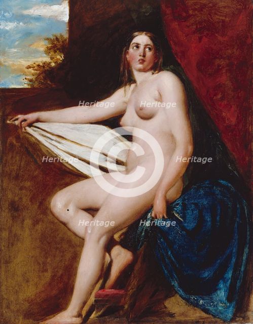 Study of Female Nude, late 1820s-1830s. Creator: William Etty.