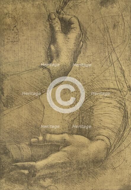 Study of female hands, c1472-c1519 (1883). Artist: Leonardo da Vinci.