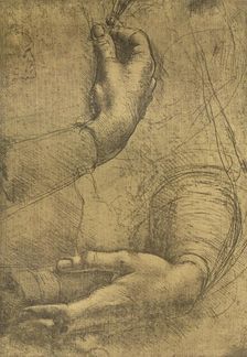 Study of female hands, c1472-c1519 (1883). Artist: Leonardo da Vinci