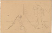Study of Figures, 1890/1897. Creator: Charles Sprague Pearce