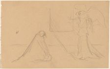 Study of Figures, 1890/1897. Creator: Charles Sprague Pearce