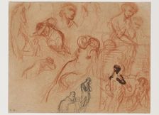 Study of Figures, between 1807 and 1876. Creator: Narcisse Virgile Diaz de la Pena