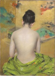 Study of Flesh Color and Gold, 1888. Creator: William Merritt Chase