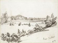 Study of Kew Gardens, c1890s. Artist: Camille Pissarro