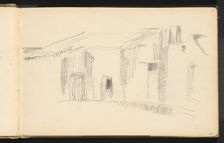 Study of Houses, 1879/1882. Creator: Paul Cezanne