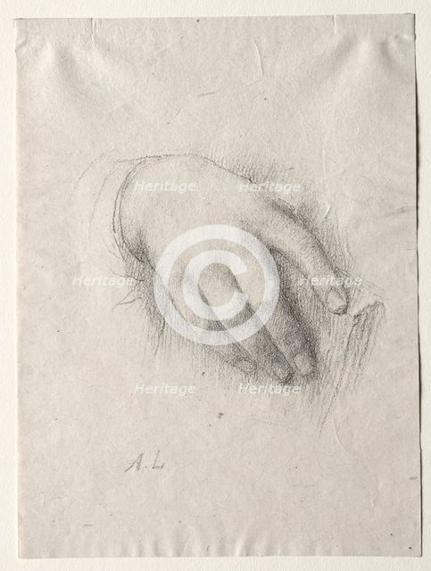 Study of Hands. Creator: Alphonse Legros (French, 1837-1911).