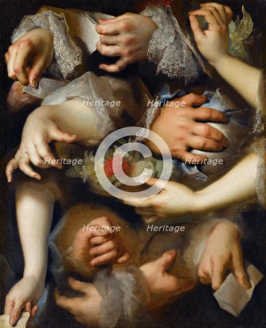 Study of Hands. Artist: Largillière, Nicolas, de (1656-1746)