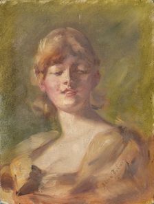 Study of Head, ca. 1926. Creator: Alice Pike Barney