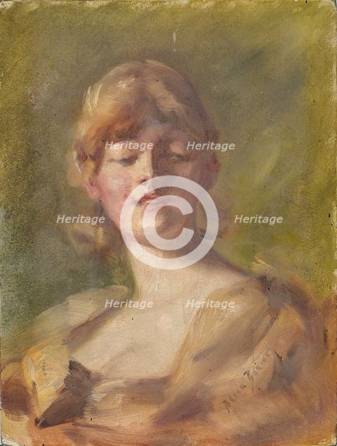 Study of Head, ca. 1926. Creator: Alice Pike Barney.