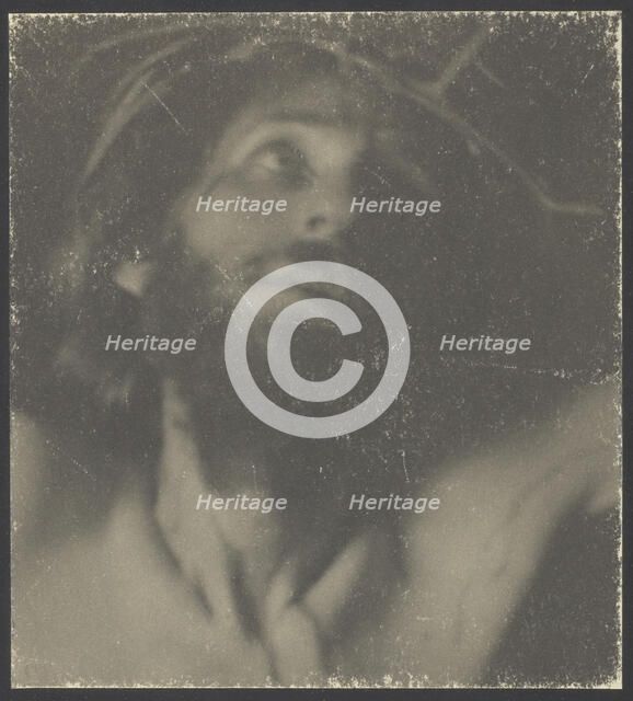 Study of Head of Christ, 1898. Creator: Fred Holland Day.