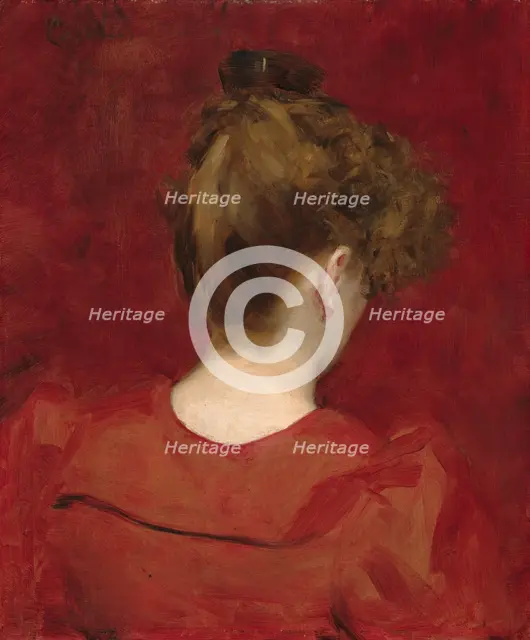 Study of Lilia, 1887. Creator: Charles Emile Auguste Carolus-Duran.