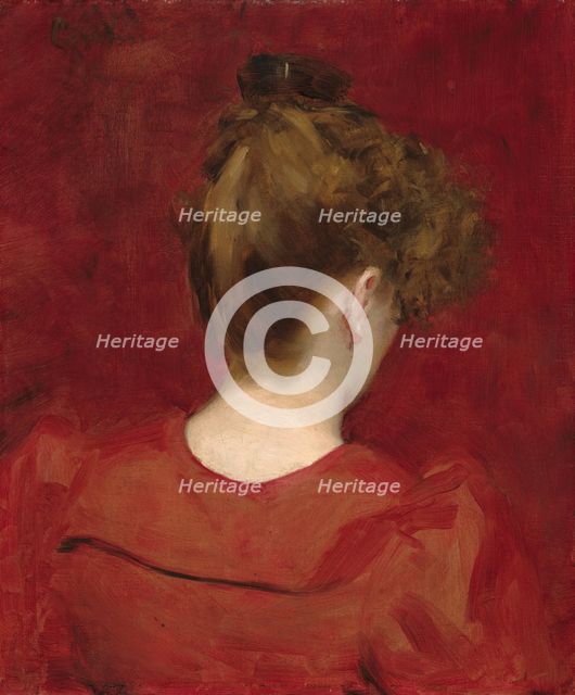Study of Lilia, 1887. Creator: Charles Emile Auguste Carolus-Duran.