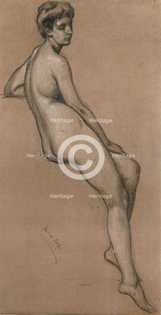 'Study of Line by Herbert Draper', c1903. Artist: Herbert James Draper.