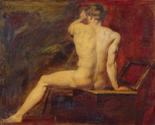 Study of Male Nude, c1815-1820. Creator: William Etty
