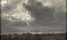 Study of Storm Clouds, 1840. Creator: Johan Christian Dahl
