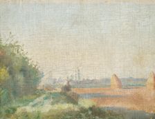 Study of Summer Landscape, 1890-1900. Creator: Ladislav Mednyanszky