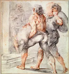 Study of Tax Collectors 1591-1593. Artist: Giuseppe Cesari
