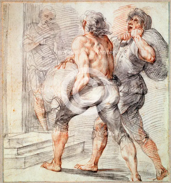 'Study of Tax Collectors', 1591-1593.  Artist: Giuseppe Cesari