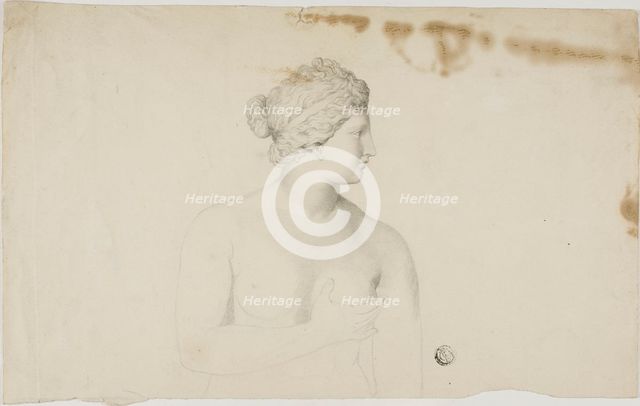 Study of the Medici Venus, 1700/1799. Creator: Unknown.