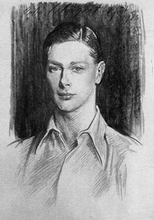 Study of the Duke of York, 1923. Creator: John Singer Sargent