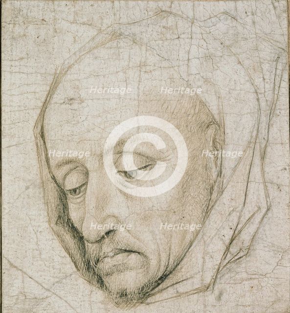Study of the Head of an old Man, 15th century. Artist: Rogier Van der Weyden.