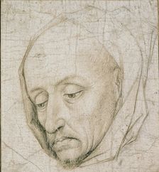 Study of the Head of an old Man, 15th century. Artist: Rogier Van der Weyden