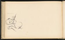 Study of "The Roman Orator (Germanicus)", 1883/1886. Creator: Paul Cezanne