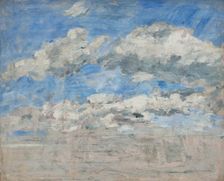 Study of the Sky, c1890-1895. Creator: Eugene Louis Boudin