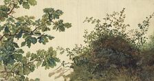 Study of Vegetation, mid-19th century. Creator: Kilian Christoffer Zoll
