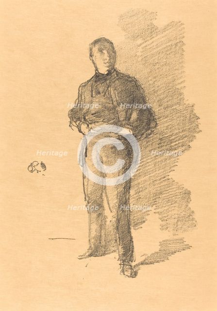 Study No. 1: Mr. Thomas Way, 1896. Creator: James Abbott McNeill Whistler.