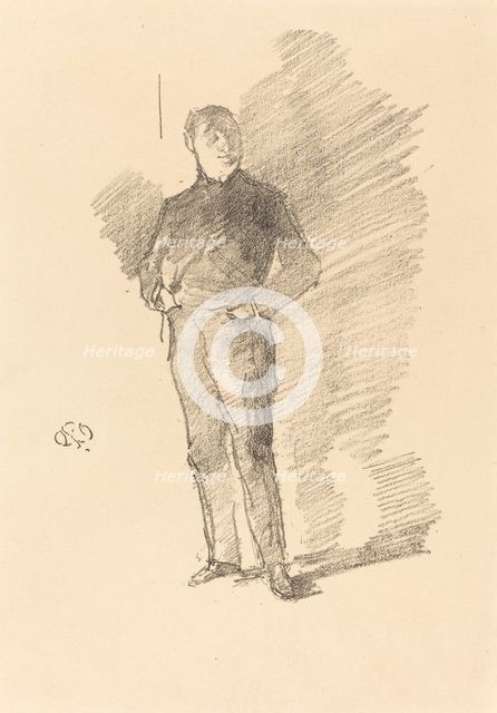 Study No. 2: Mr. Thomas Way, 1896. Creator: James Abbott McNeill Whistler.