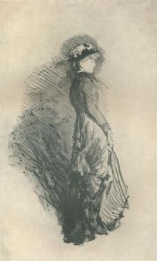 Study: Standing Figure 1878, (1904). Artist: James Abbott McNeill Whistler