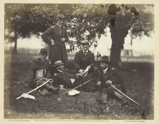 Studying the Art of War, June 1863. Creator: Alexander Gardner