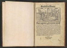 Stultifera navis (Ship of Fools), 1st August, 1497. Creators: Albrecht Durer, Sebastian Brant