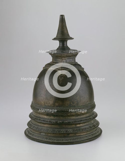Stupa Reliquary, About 14th/15th century. Creator: Unknown.