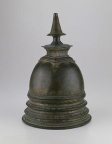 Stupa Reliquary, About 14th/15th century. Creator: Unknown