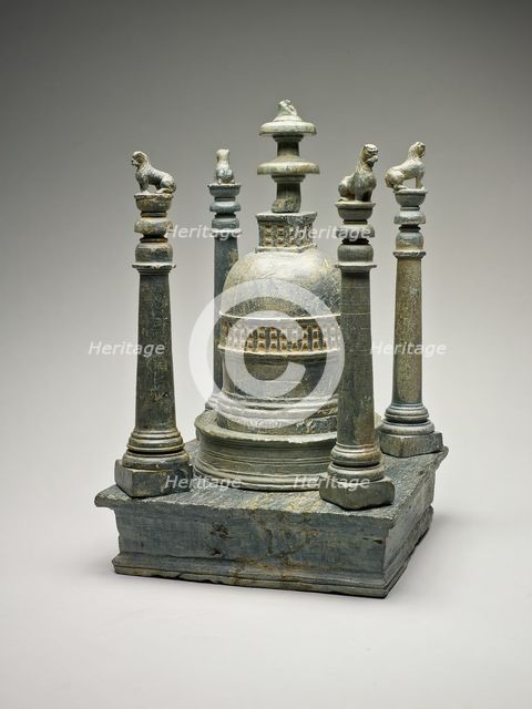 Stupa Reliquary, Kushan period, about 2nd century. Creator: Unknown.