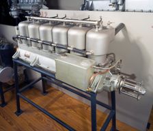 Sturtevant D-6 In-line Engine, In-line 6 Engine, 1912. Creator: Sturtevant Manufacturing Co