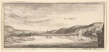 Stuttgart: The Lake, 1663-65. Creator: Wenceslaus Hollar