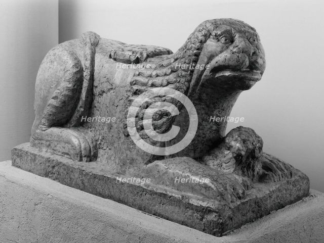 Stylobate Lion, between late 12th and early 13th century. Creator: Unknown.