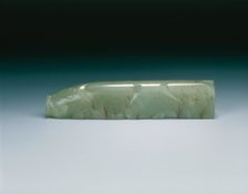 Stylised jade pig, Han dynasty, China, 206 BC-220. Creator: Unknown