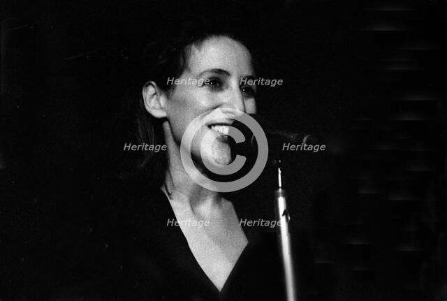 Stacey Kent, Pizza on the Park, London, Aug 1996. Creator: Brian O'Connor.