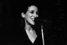 Stacey Kent, Pizza on the Park, London, Aug 1996. Creator: Brian O'Connor