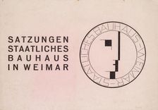 Staatliches Bauhaus Weimar, 1922. Creator: Schlemmer; Oskar (1888-1943)
