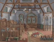 Stable, 1935/1942. Creator: Perkins Harnly