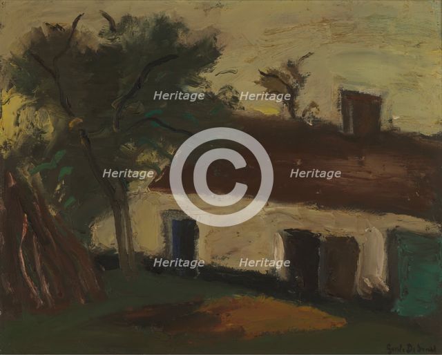 Stable, 1939. Creator: Gustave De Smet.