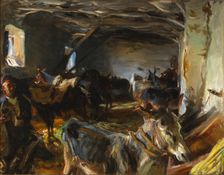 Stable at Cuenca, 1903. Creator: John Singer Sargent
