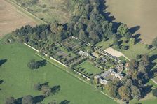Stable block and walled garden to Norton Conyers House, North Yorkshire, 2023. Creator: Robyn Andrews