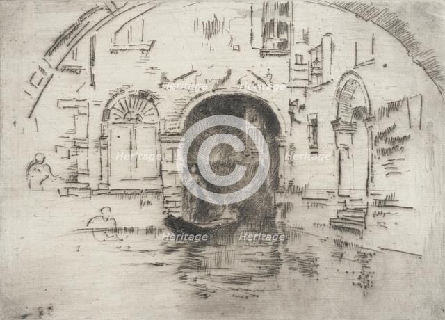 Stables, 1880. Creator: James Abbott McNeill Whistler.