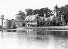 Stables and fort, Newstead Abbey, Nottinghamshire, c1950s. Creator: AW Bourne